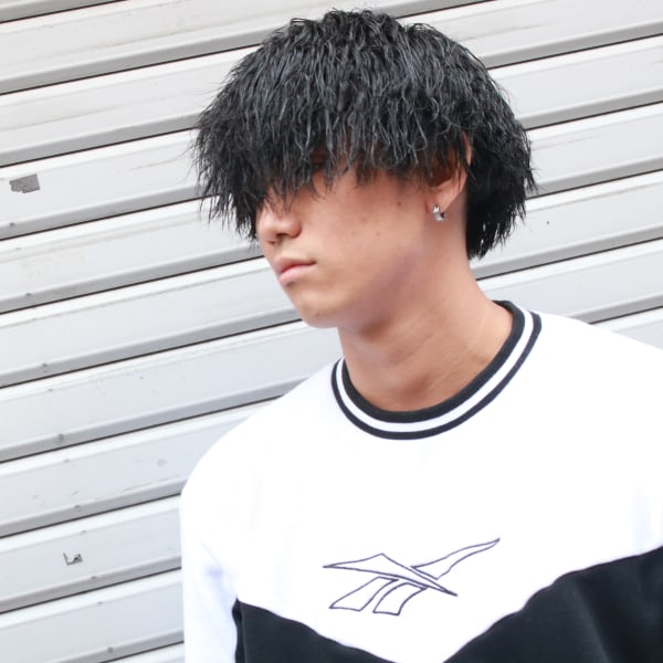 ヘビーツイストパーマスタイル