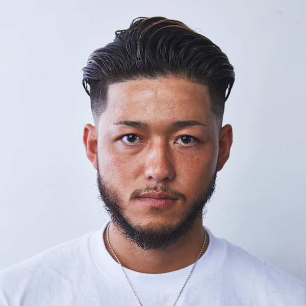 オールバックスタイル