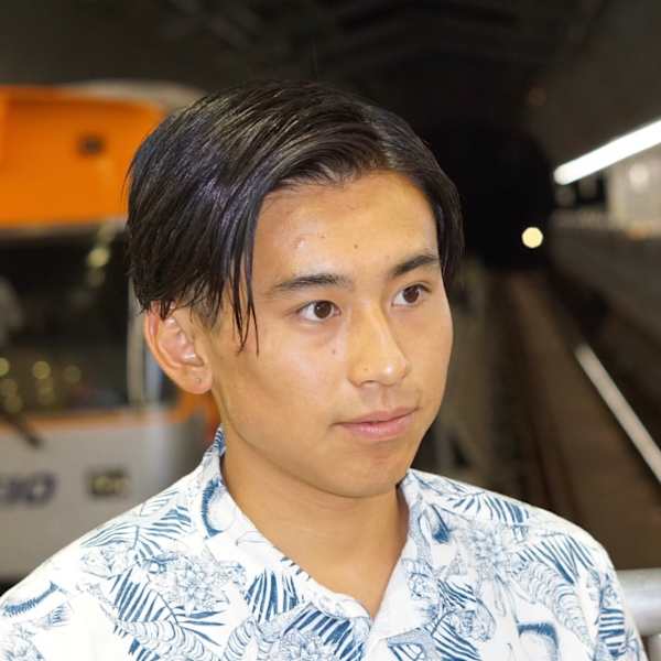 ルーズパート×ツーブロック