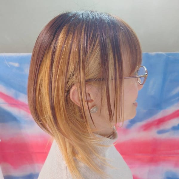 ウルフ✖️アンブレラカラー