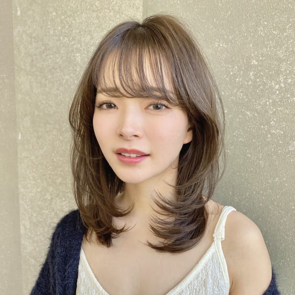 韓国風レイヤーカット髪質改善トリートメント縮毛矯正仙台|Reve by Lond