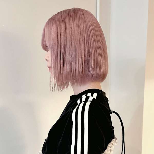 ホワイトピンク/ペールピンク/ハイトーンカラー/ダブルカラー