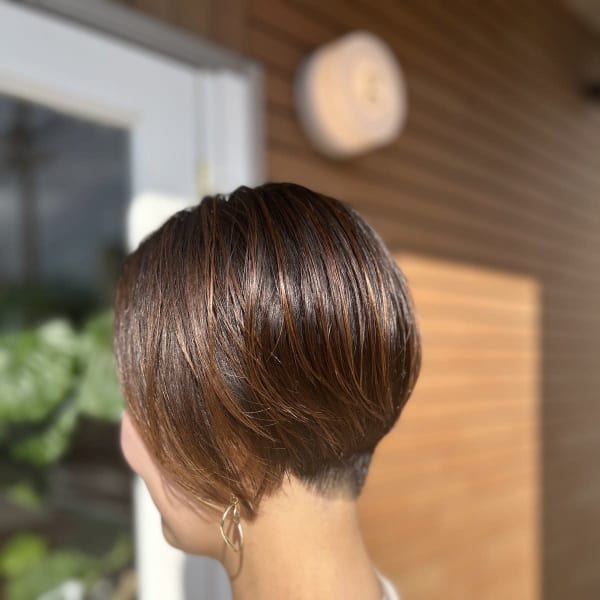 モードショートボブ