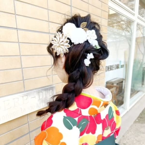 2024 卒業式セット、着付け