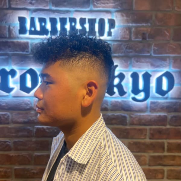 刈り上げフェードカット