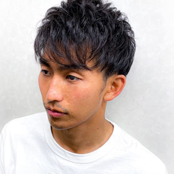 刈り上げフェードカット