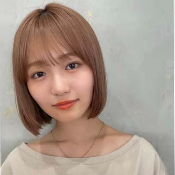 韓国風ボブタッセルボブシースルーバング髪質改善トリートメント|Reve by Lond