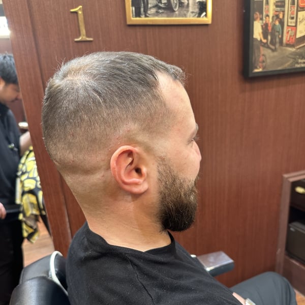 MEN'Sアッシュニュアンスパーマ韓国マッシュスペインカール