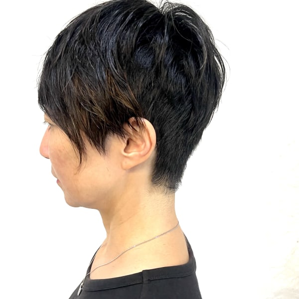 50代は大人の刈り上げショートがおすすめ