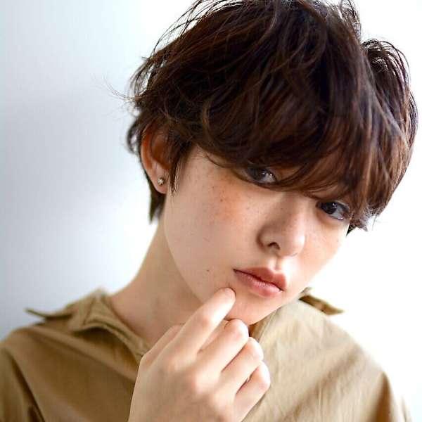 mash short × brown color