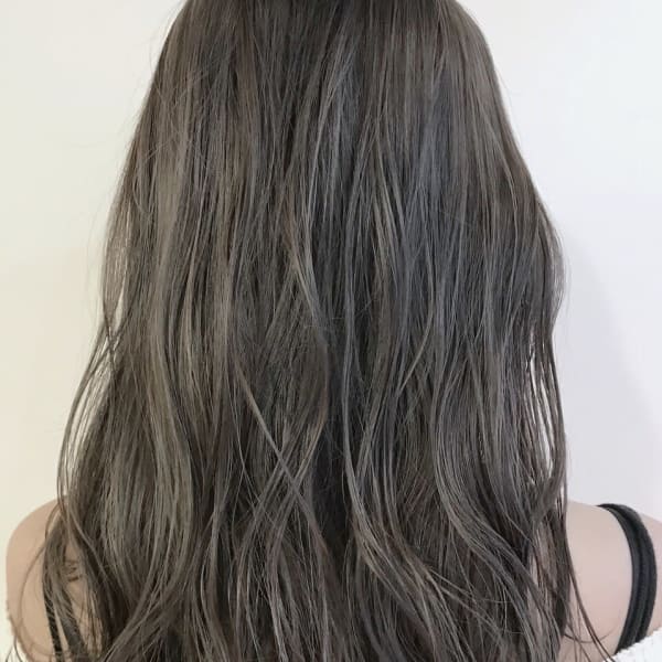 【SATOSHI】外国人風グレージュ×レイヤースタイル