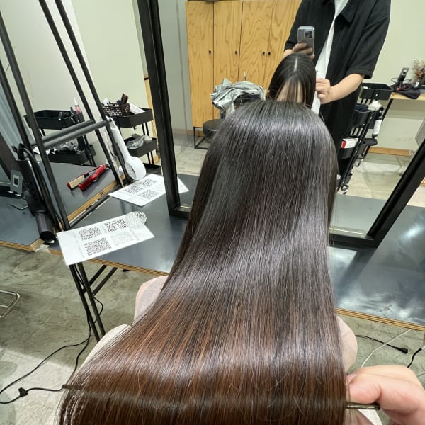 【半田・髪質改善】縮毛矯正/トリートメント/マンツーマン