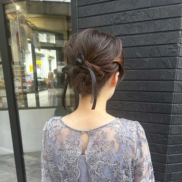 お呼ばれアレンジ