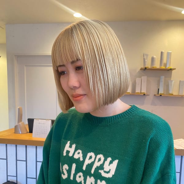 ブロンドボブ