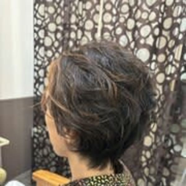 メンズのニュアンスパーマ