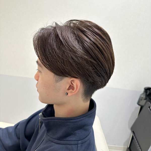 メンズ曲がる縮毛矯正○山地