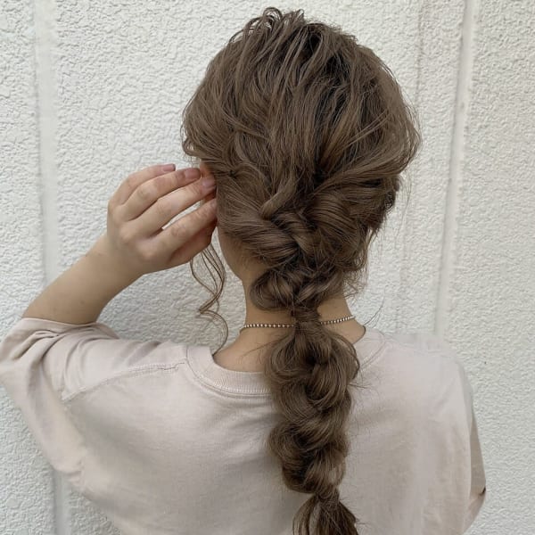 あみおろし結婚式ヘアセット池袋韓国ヘア