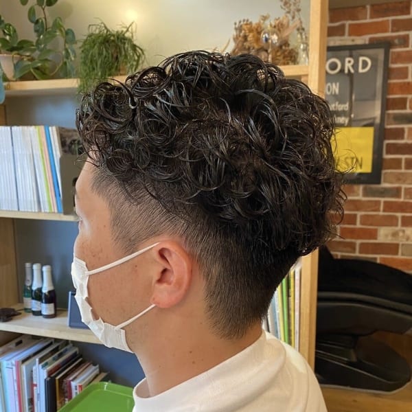 メンズパーマ×guest style|LOTUS hair design.