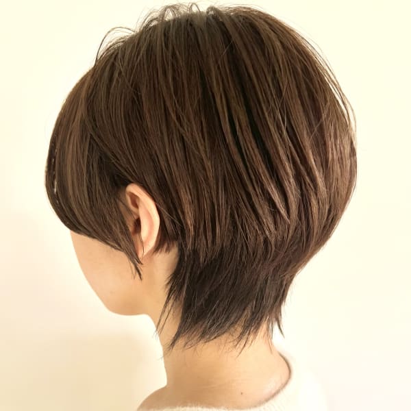 20代、30代のアパレル系女子に大人気！coolなショート！|atelier M