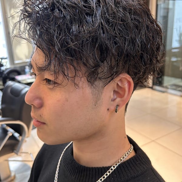 ヘアセット時短！！王道の『ソフトツイストパーマ』|HAIR LOUNGE SEPIA~mens only salon~