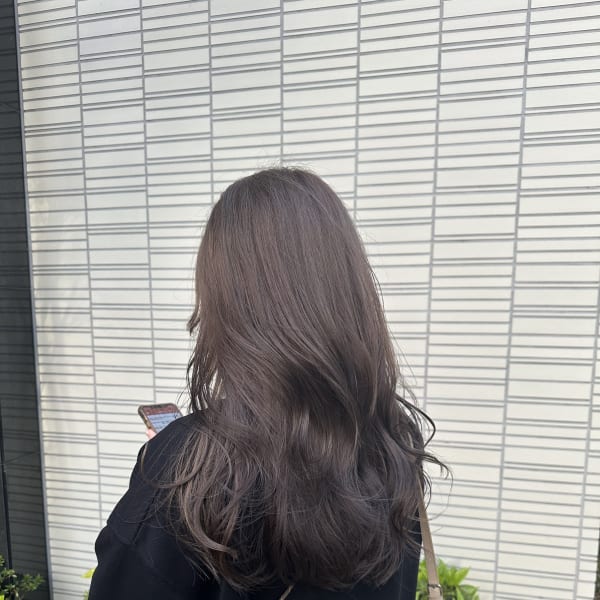 透明感カラー×ロングレイヤー|PLAY