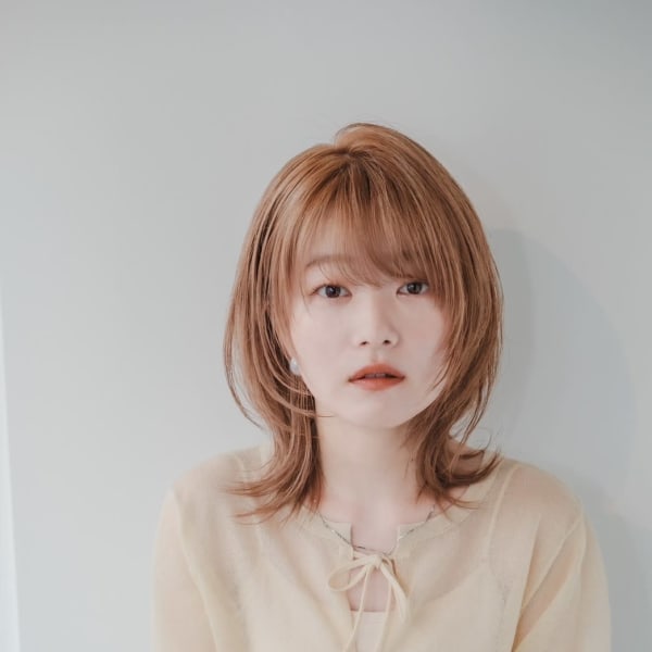 ナチュラルベージュ×ウルフレイヤー