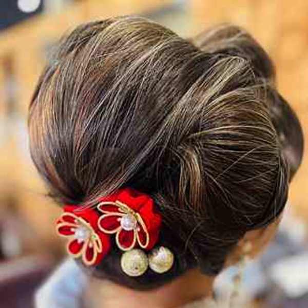  ブライダルヘアセット