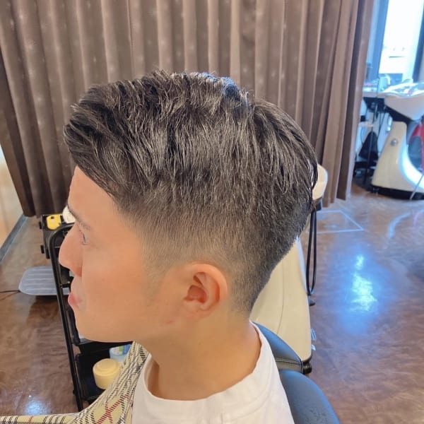 フェード風スタイル|Smile hair 沼影店
