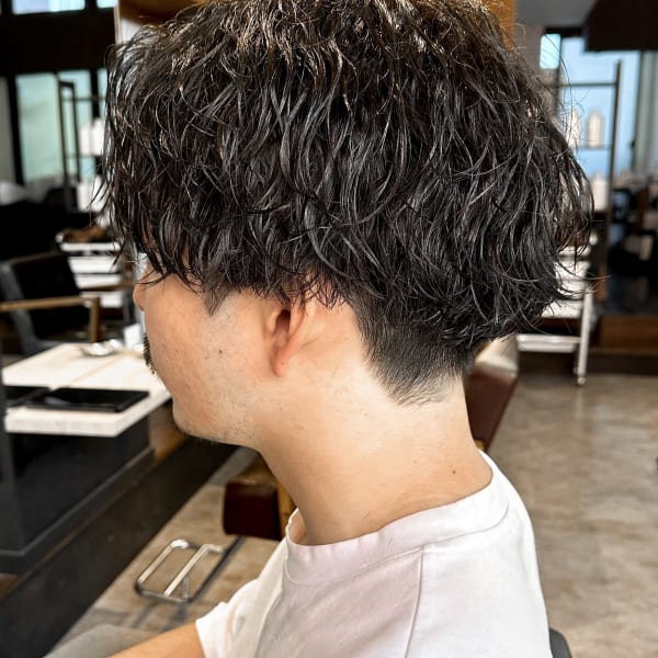 【IRIE 福岡】波巻きスパイラルパーマ