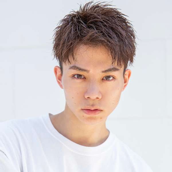 【小久保style】メンズカットツーブロックツイストウルフ