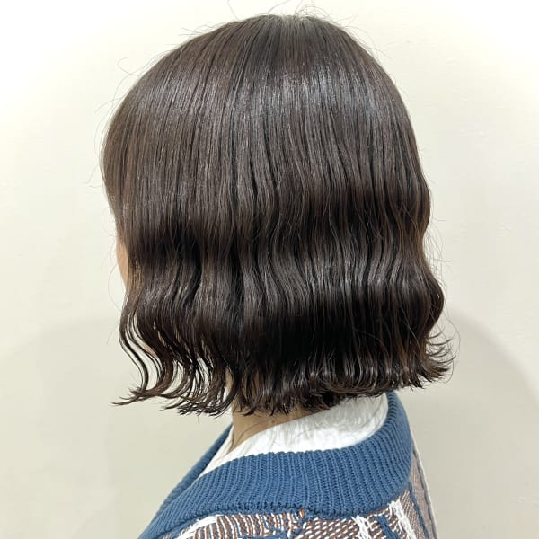 ボブ波巻きパーマ 纐纈指名限定