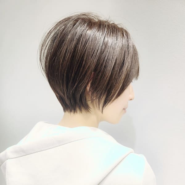 ショートボブ/ひし形ショート/20代30代40代