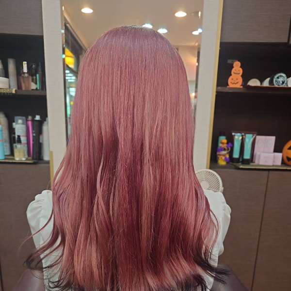 【何度染めても定額】ハイトーンカラーコース【なりたい色を!】