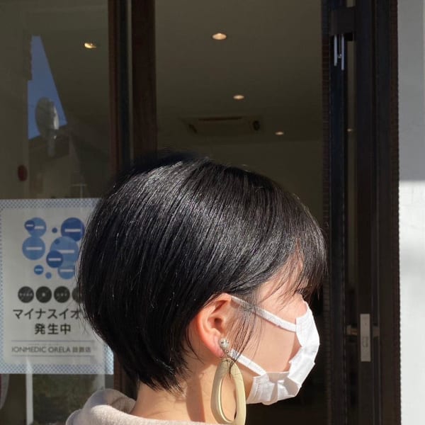 大人ショートボブ