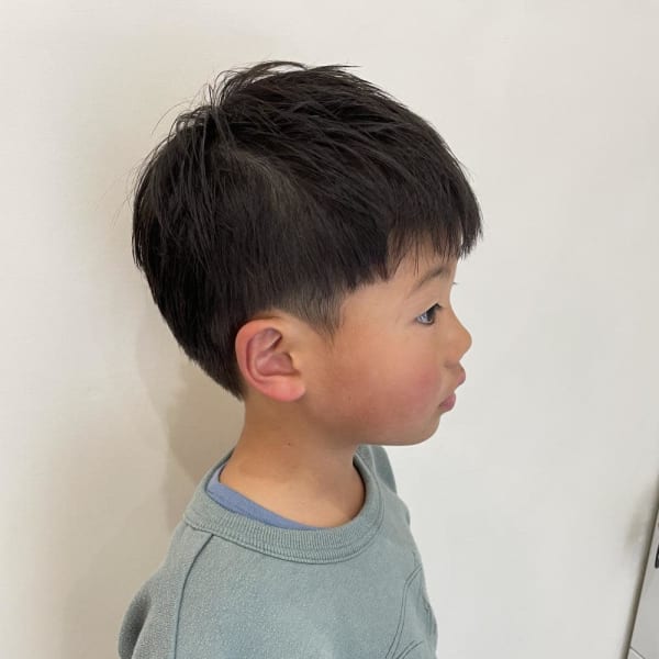 キッズカット 担当永田