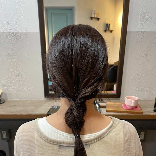 ねじりシンプルアレンジ