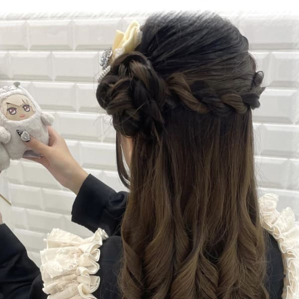 ふわふわ!サイドお団子♪_ユウ