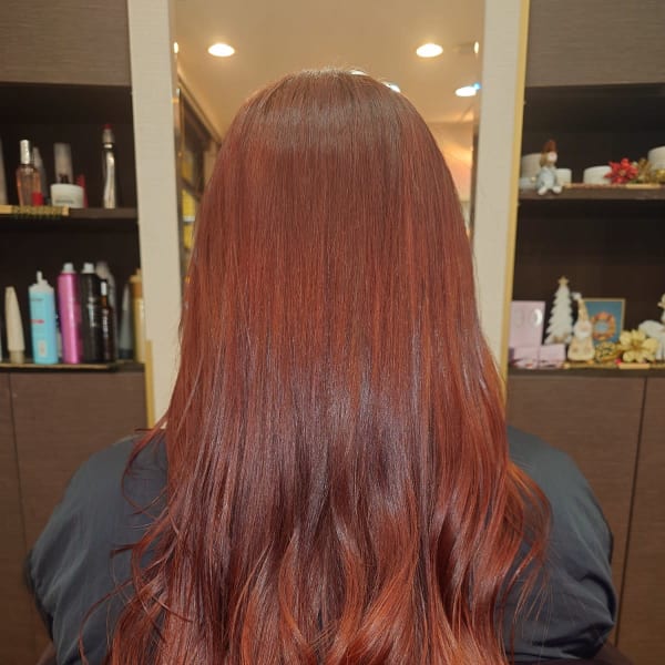 【何度染めても定額】ハイトーンカラーコース【なりたい色を!】