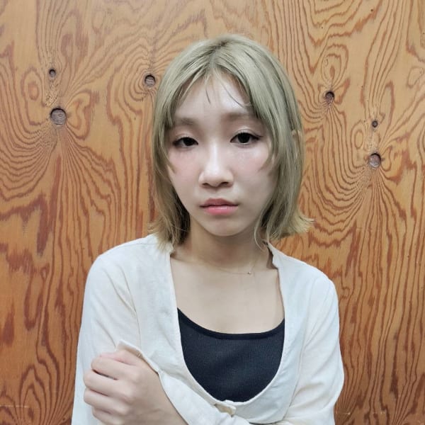 産毛ショートバング【 ヴィーガン×オーガニック× SDGs】|Hair salon SAVOIA with DOG