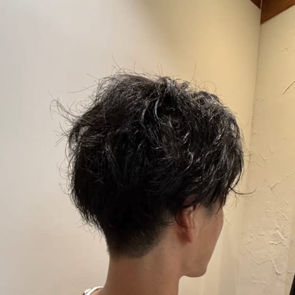 メンズスタイル/パーマ/30代/40代/代官山/中目/恵比寿