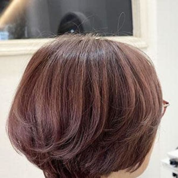 【ジュレベール 益田】脱白髪染めカラー