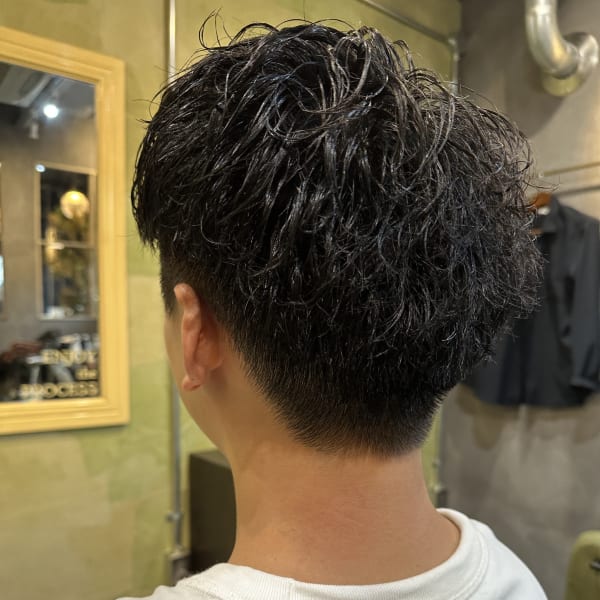 【メンズスタイル】ツイストパーマ