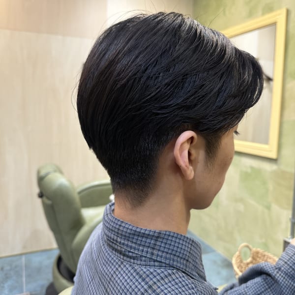 刈り上げマッシュ