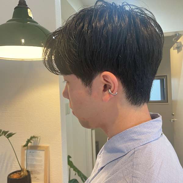 【noka 新宿】シンプル×センターパート