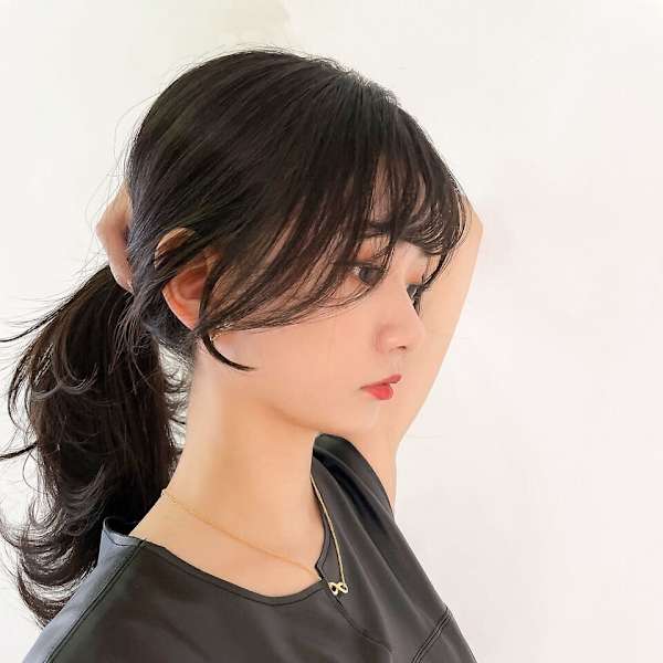 《Xena ria》毛流れで印象を変える◎韓国風後れ毛