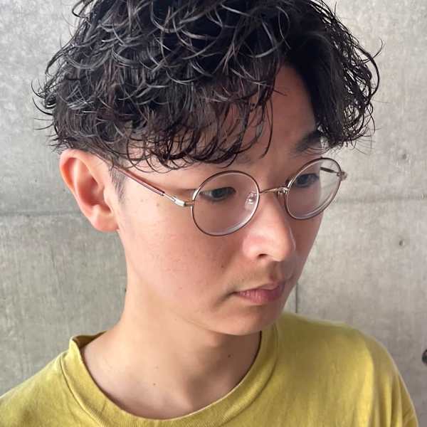 波巻きパーマ マッシュ 波巻きスパイラル ツイストスパイラル