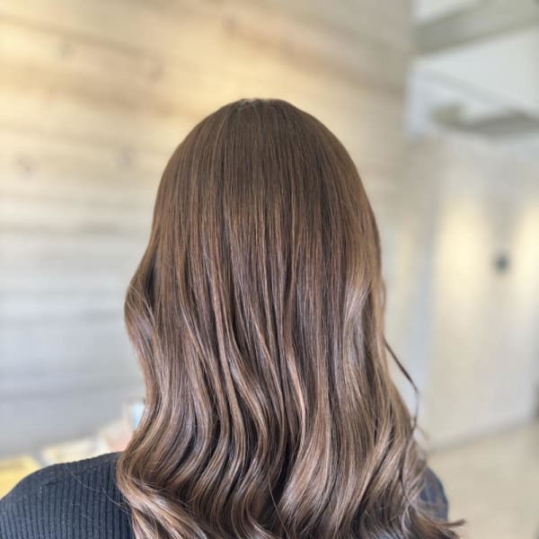 ベージュ系インナーカラー