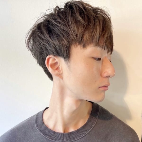 メンズマッシュショート