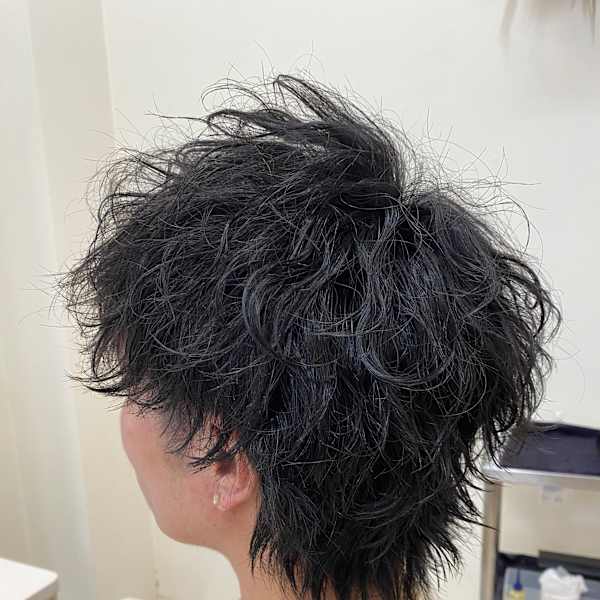 ウルフ×ツイストスパイラルパーマ