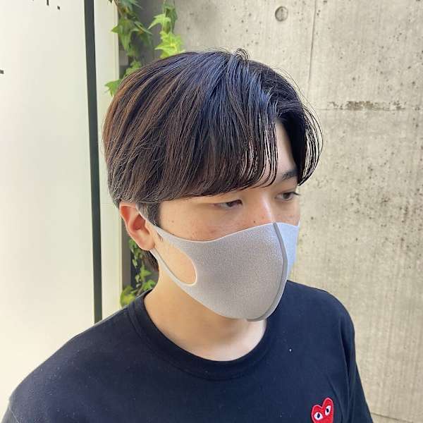 韓国風ヘア/髪質改善/メンズパーマ/カルマパーマ/マッシュ